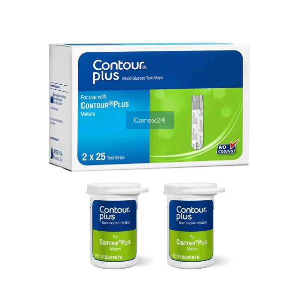 Contour Plus Blood Glucose Test Strip