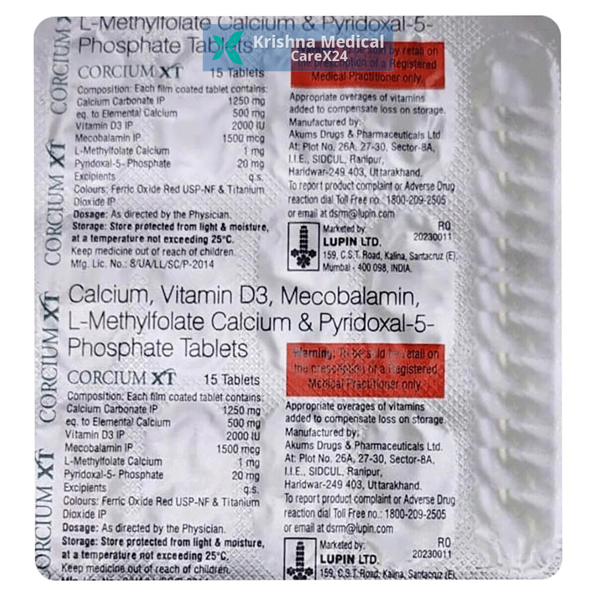 Corcium XT Tablet