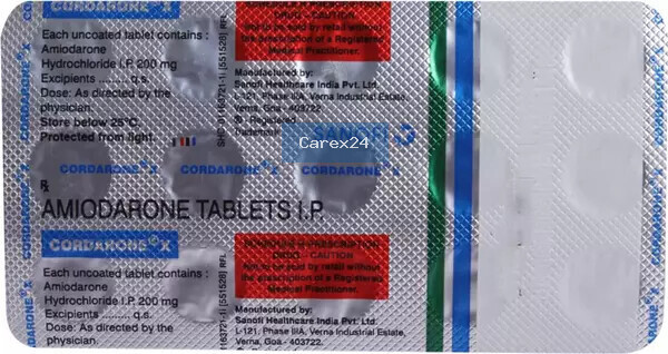 Cordarone X 200 Tablet