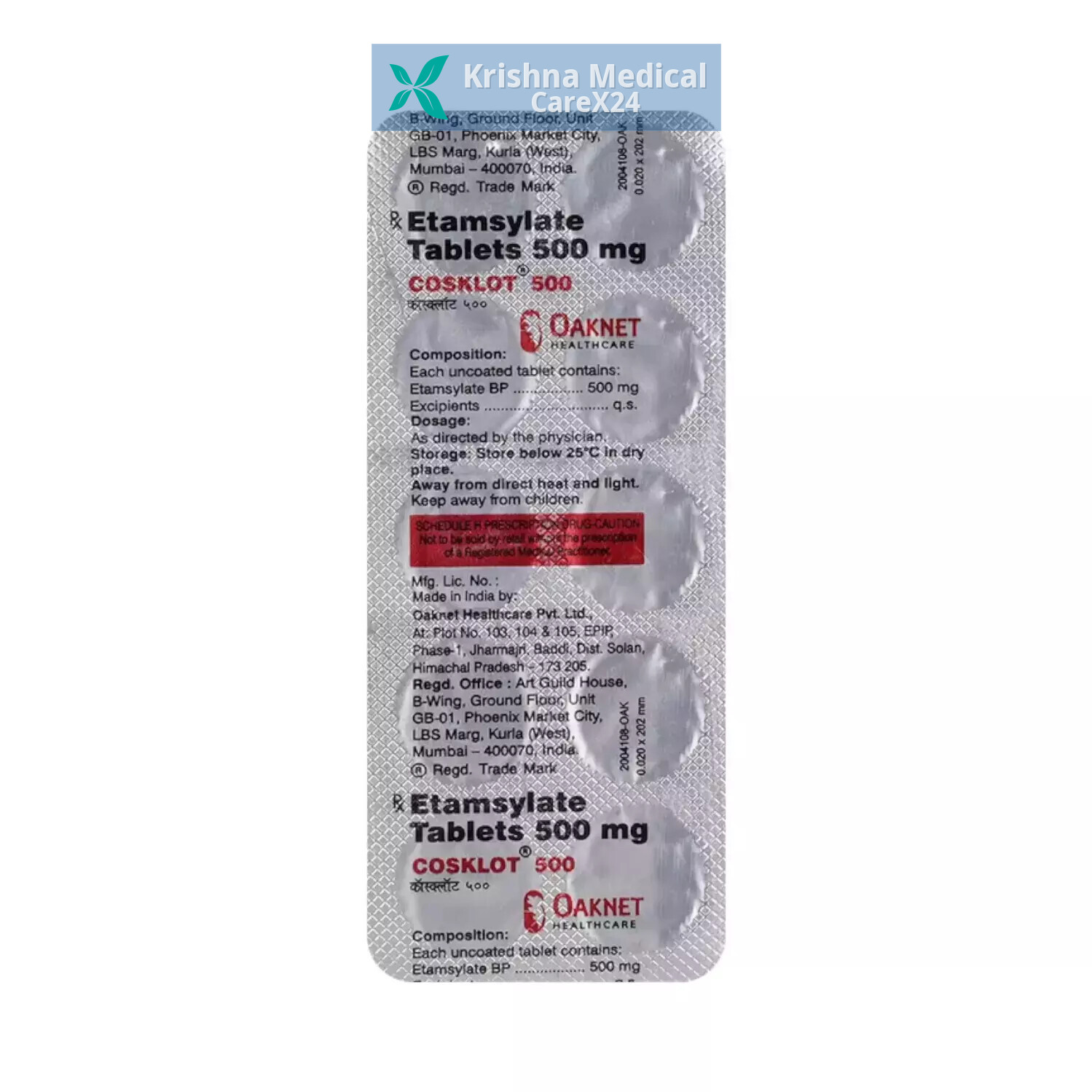 Cosklot 500 Tablet
