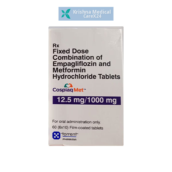 Cospiaq Met 12.5mg/1000mg Tablet