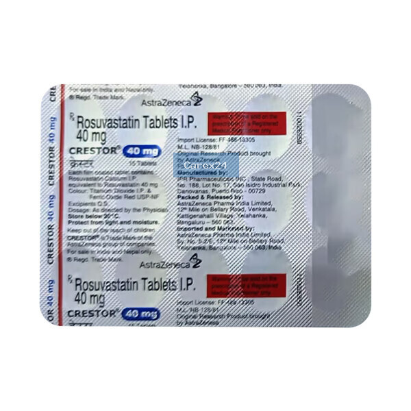 Crestor 40 Tablet