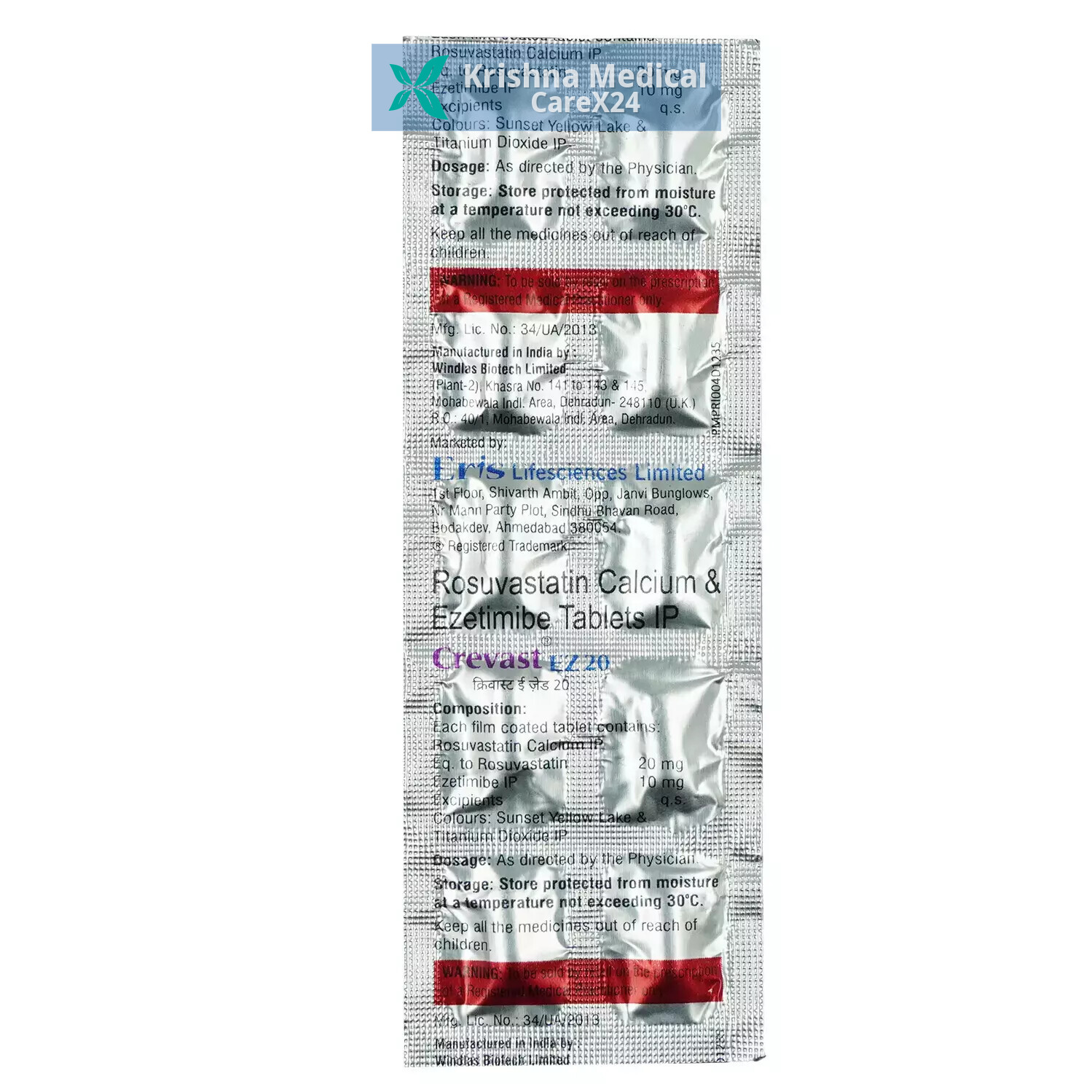 Crevast EZ 20 Tablet