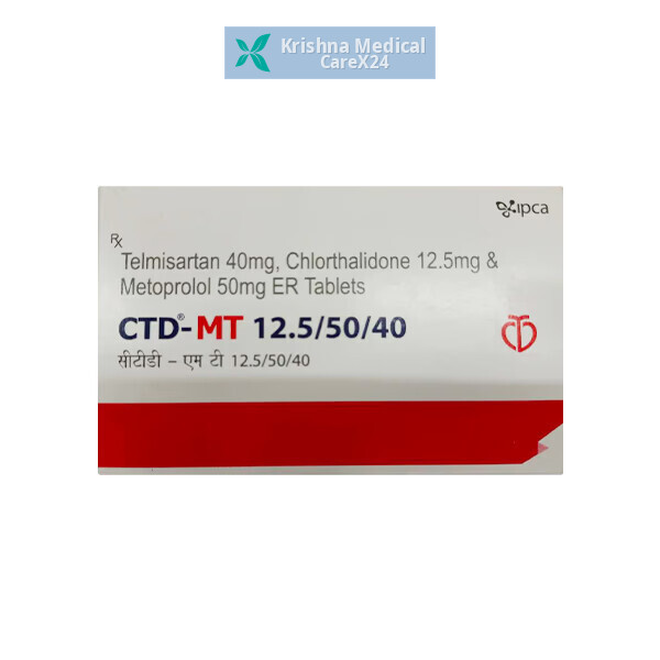 Ctd MT 12.5/50/40 Tablet