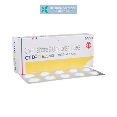 Ctd O 6.25/40 Tablet