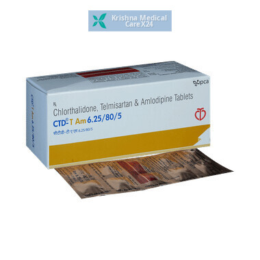 Ctd T Am 6.25/80/5 Tablet