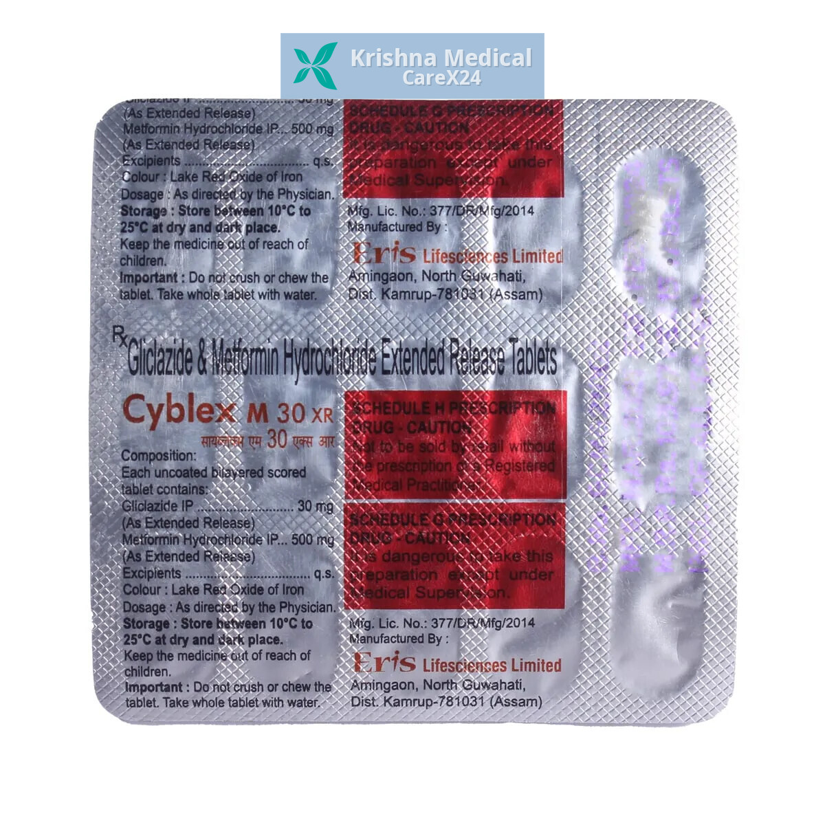 Cyblex M 30 XR Tablet