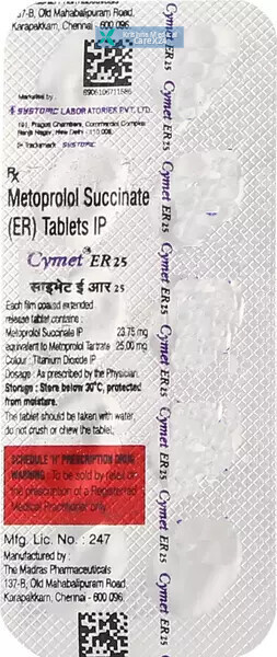 Cymet ER 25 Tablet