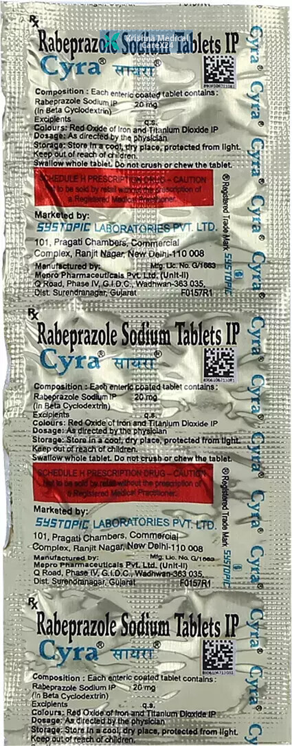 Cyra 20 Tablet