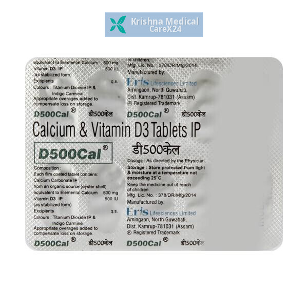 D 500 Cal Tablet