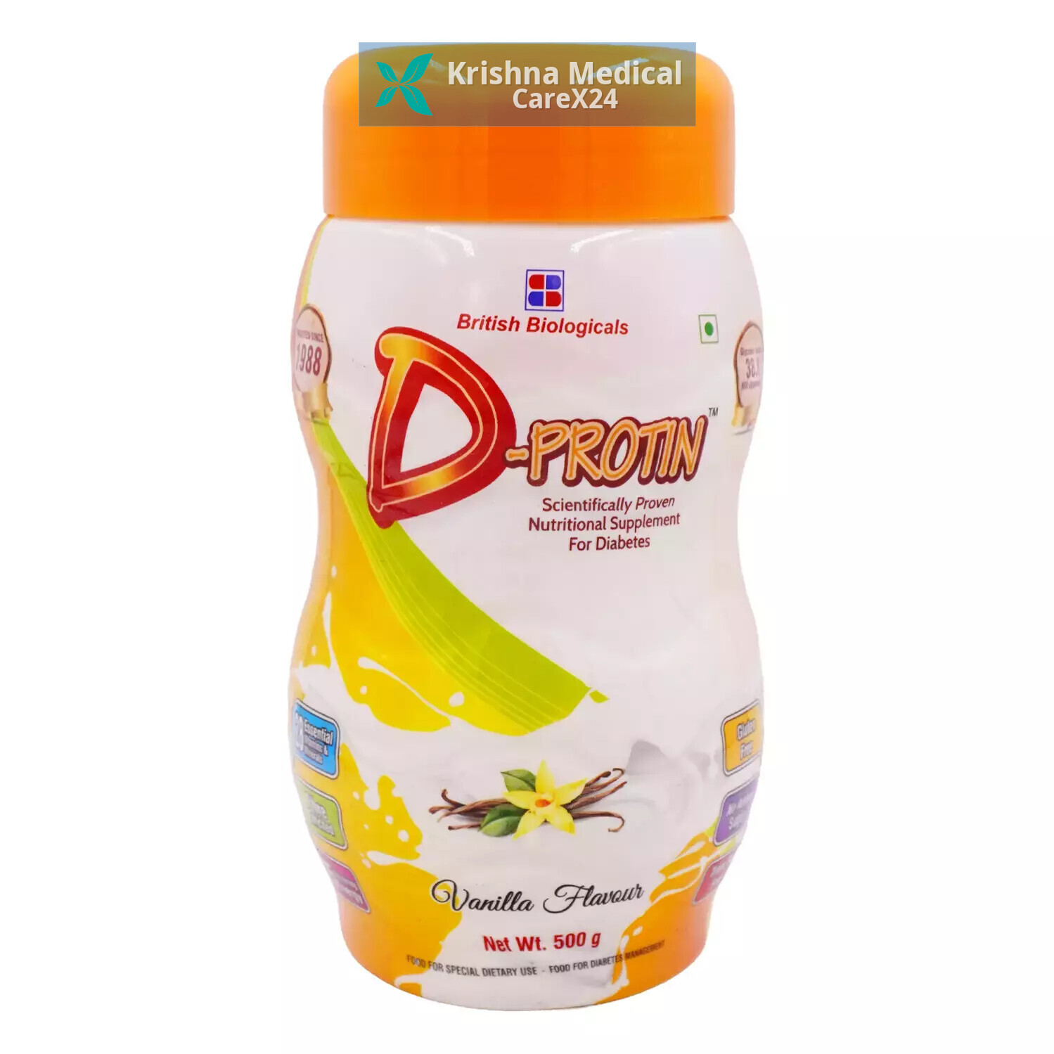 D Protin Vanilla Powder