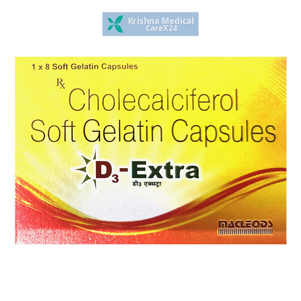 D3 Extra Soft Gelatin Capsule