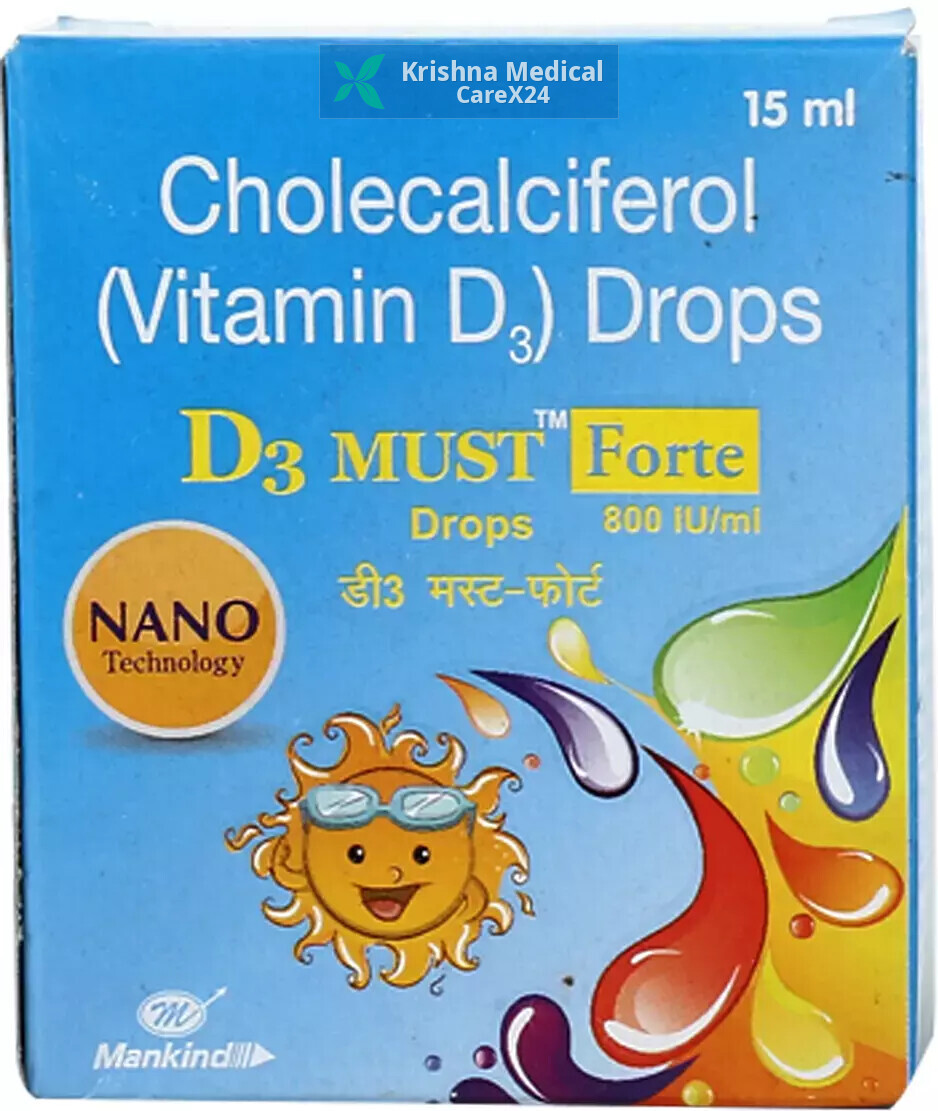 D3 Must Forte 800 IU Drop