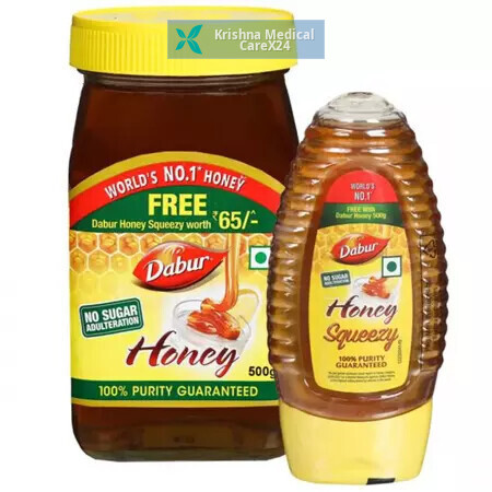 Dabur Honey (Free Dabur Honey Squeezy 100gm)