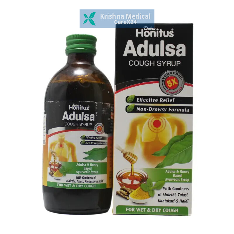 Dabur Honitus Adulsa Cough Syrup