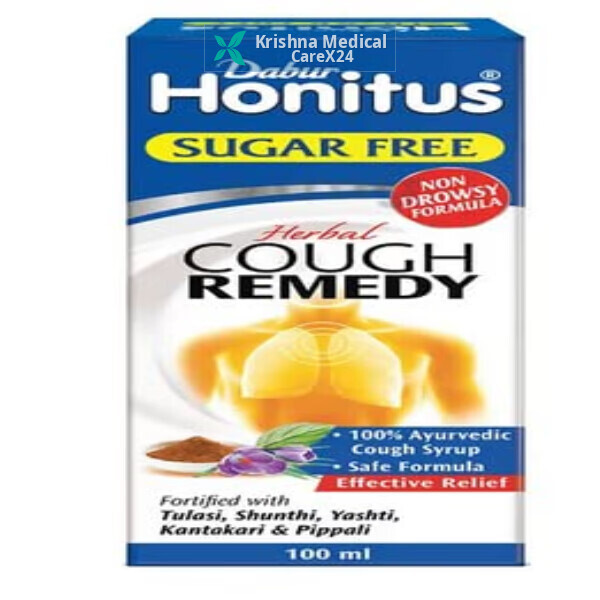 Dabur Honitus Cough Remedy Sugar Free Syrup