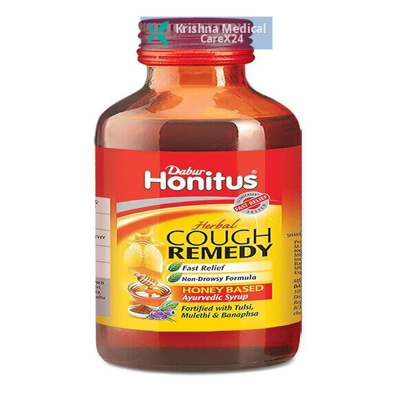 Dabur Honitus Herbal Cough Remedy Syrup
