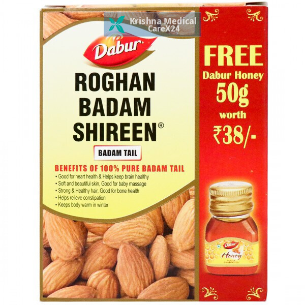 Dabur Roghan Badam Shireen Badam Tail (Free Dabur Honey)