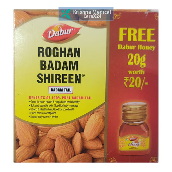 Dabur Roghan Badam Shireen Tail(Free Dabur Honey)