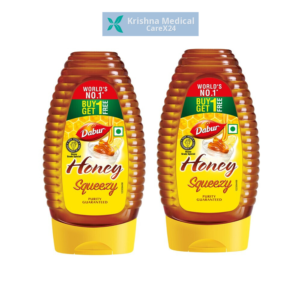 Dabur Squeezy Honey + Buy 1 Get 1
