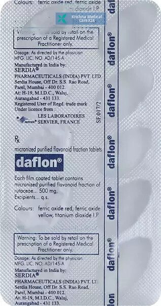 Daflon 500 Tablet