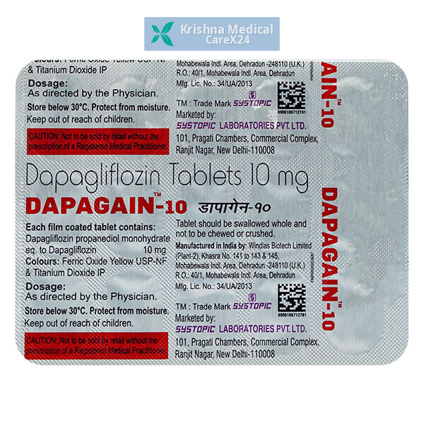 Dapagain 10 Tablet