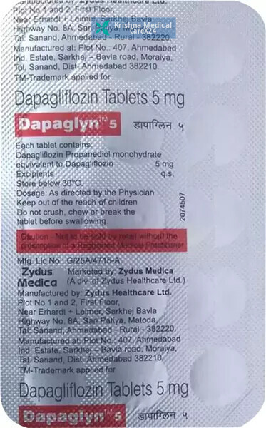 Dapaglyn 5 Tablet