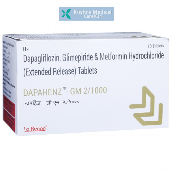 Dapahenz Gm 2/1000 Tablet