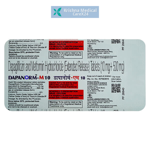 Dapanorm M 10 Tablet