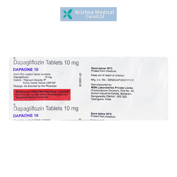 Dapaone 10 Tablet
