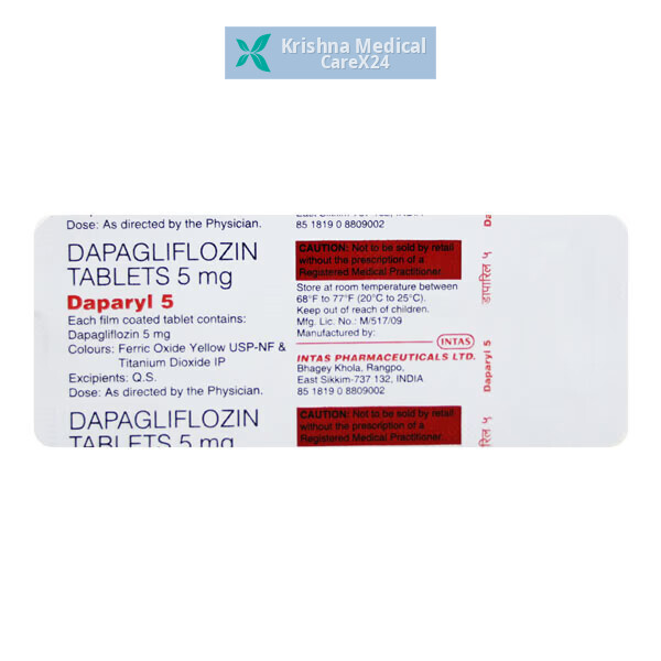 Daparyl 5 Tablet
