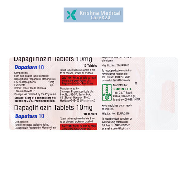 Dapaturn 10 Tablet