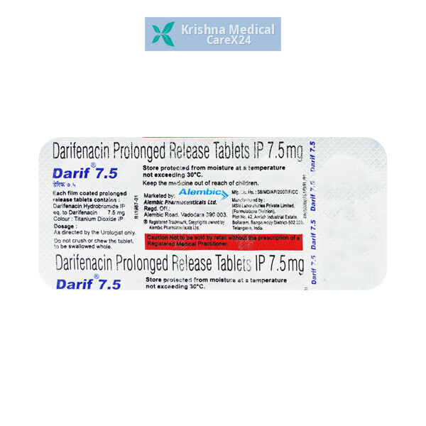 Darif 7.5 Tablet
