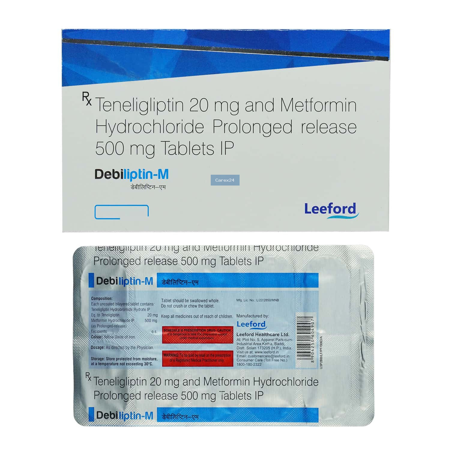 Debiliptin M Tablet