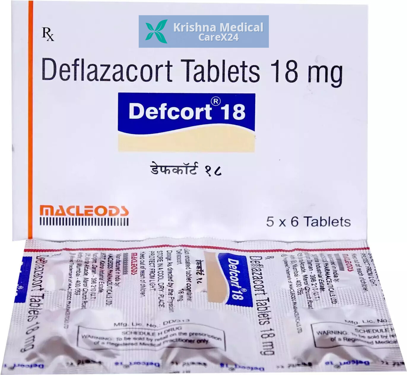 Defcort 18 Tablet