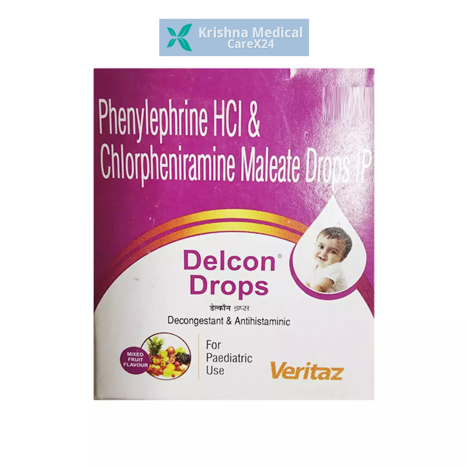 Delcon Mixed Fruit Drop