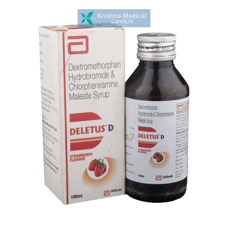 Deletus D Strawberry Syrup
