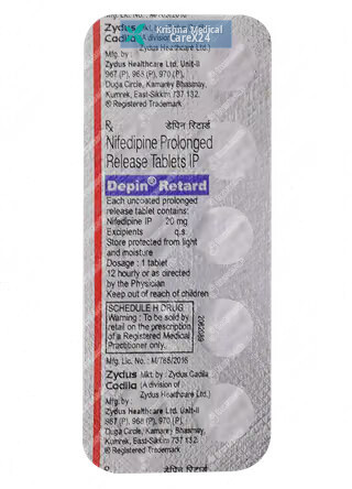 Depin Retard Tablet PR