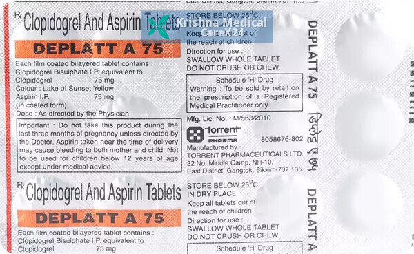 Deplatt A 75 Tablet