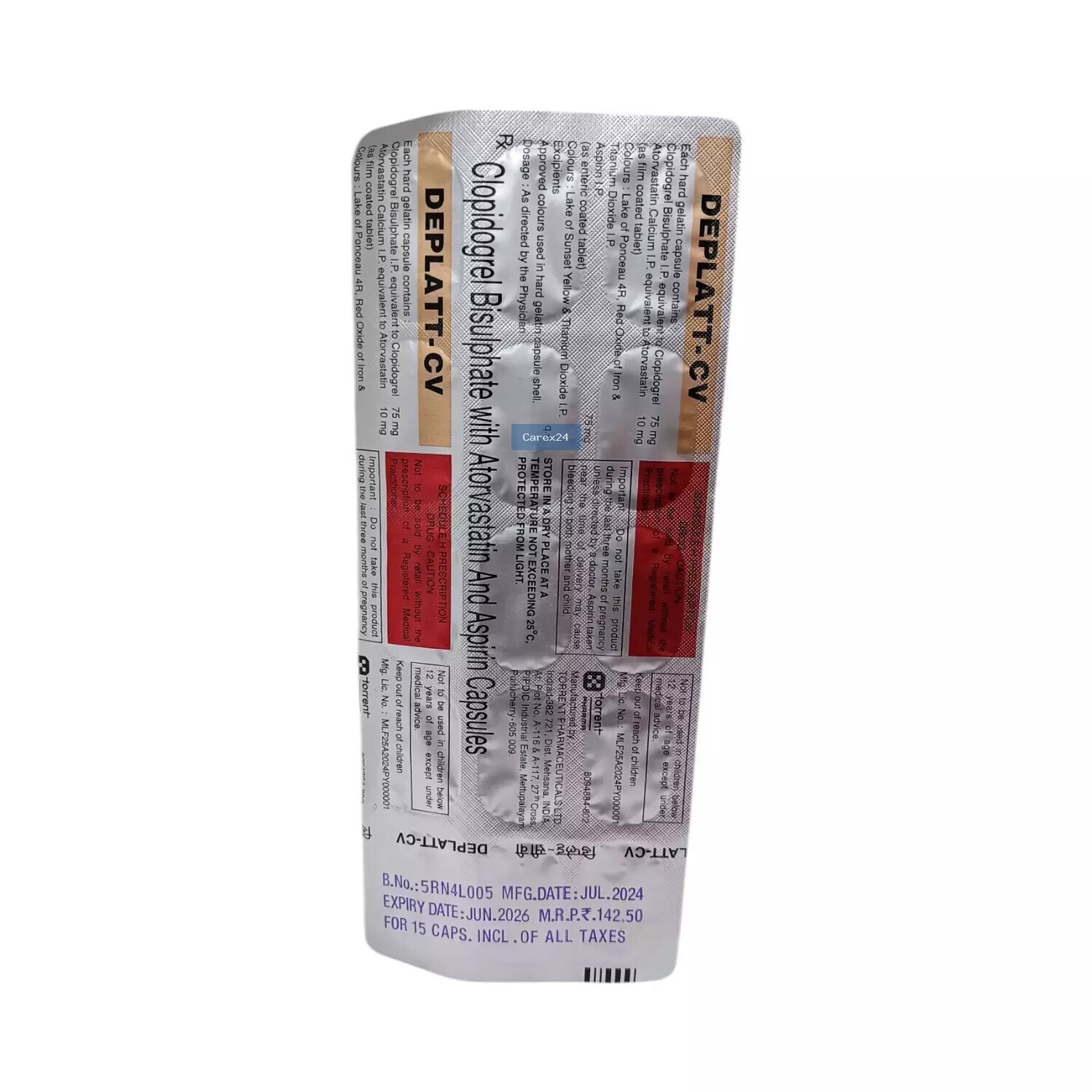 Deplatt Cv Capsule