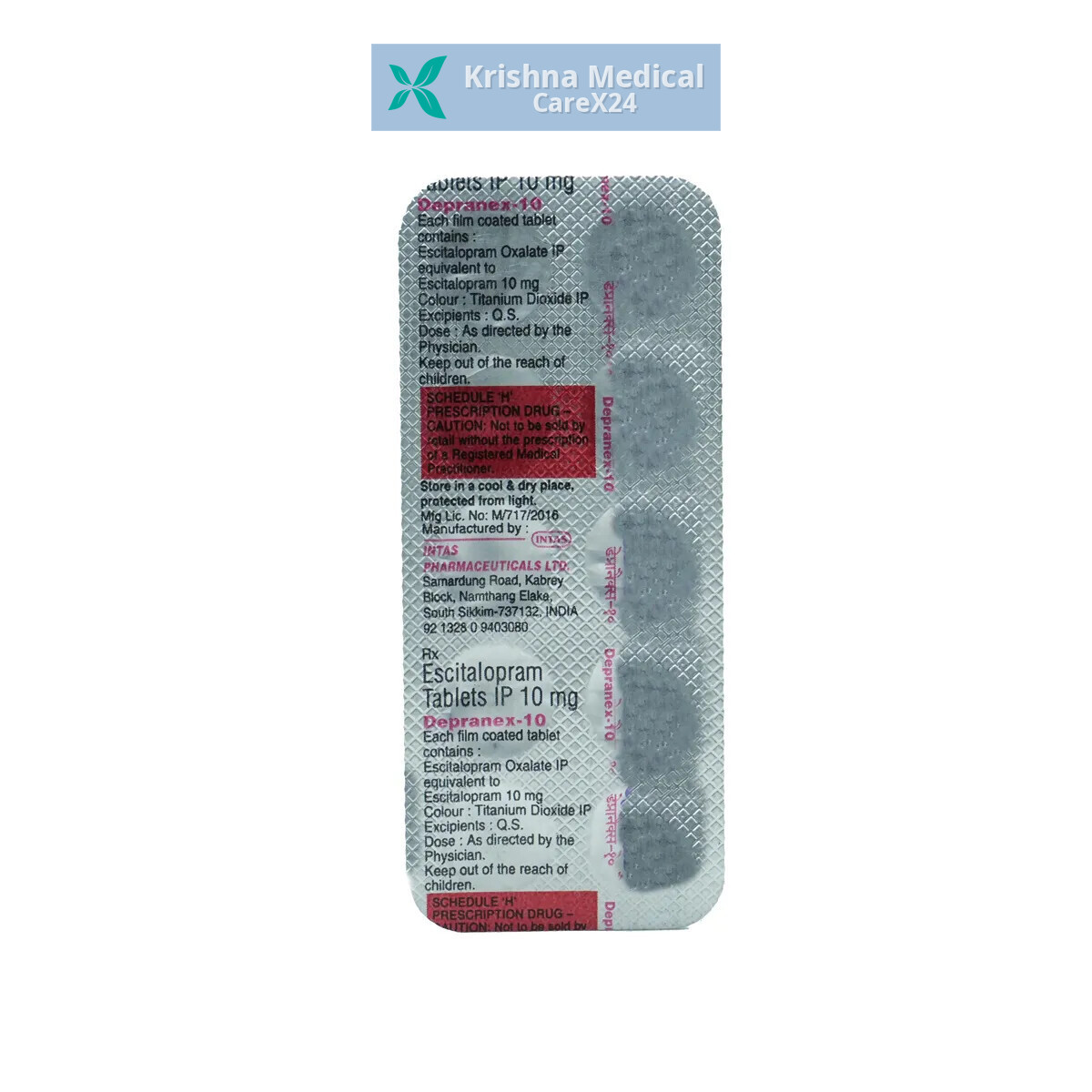 Depranex 10 Tablet