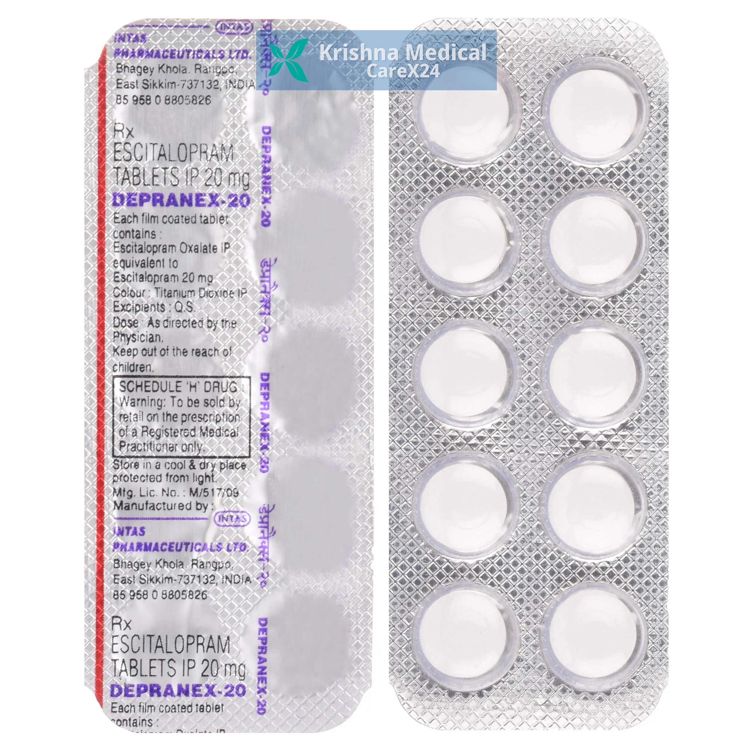 Depranex 20 Tablet