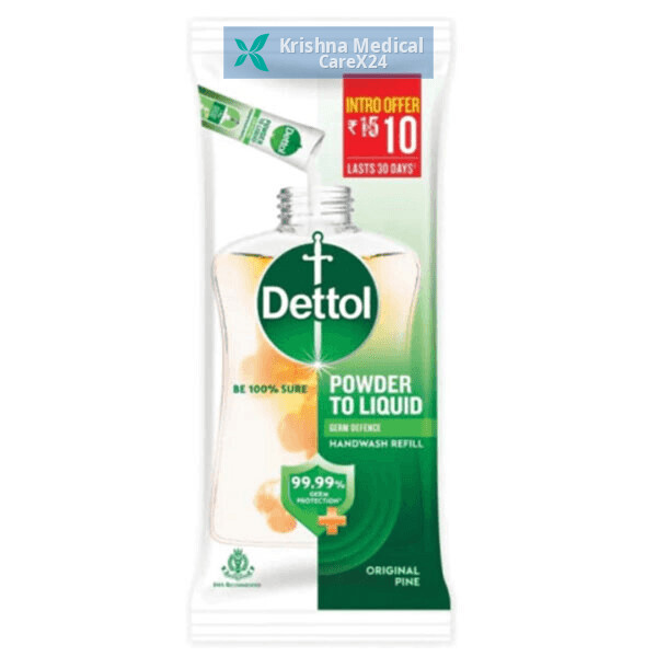 Dettol Powder To Liquid Original Pine Handwash
