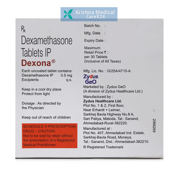 Dexona 0.5 Tablet