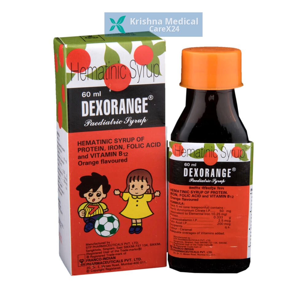 Dexorange Paediatric Orange Syrup