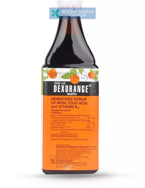 Dexorange Syrup Orange