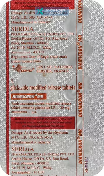 Diamicron MR 30 Tablet
