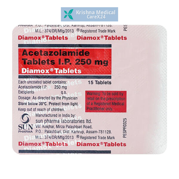 Diamox 250 Tablet