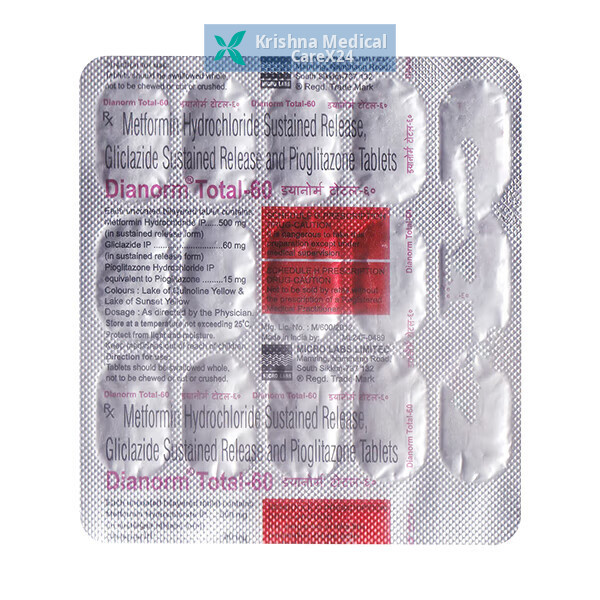 Dianorm Total 60 Tablet