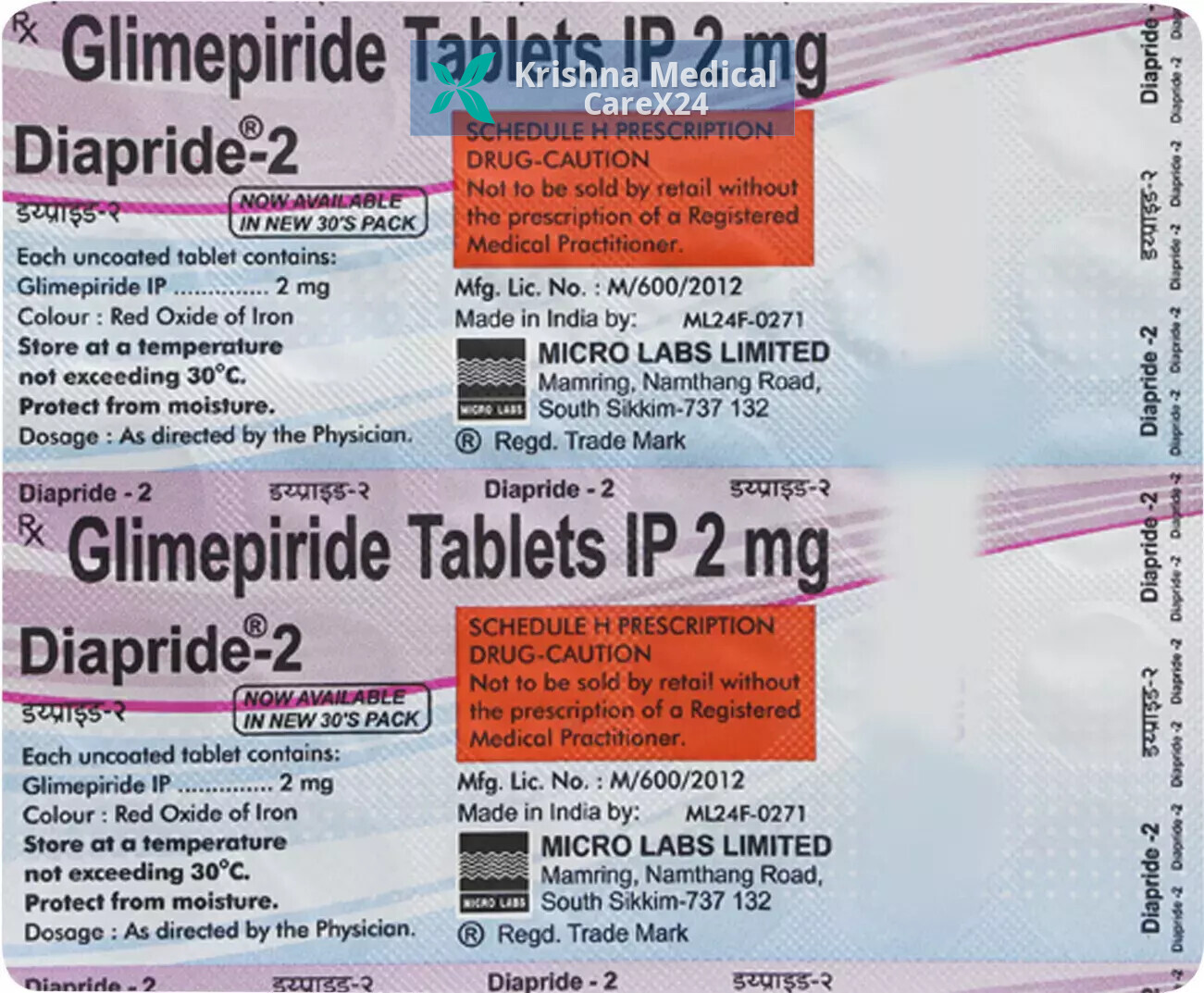 Diapride 2 Tablet